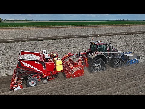 *NEW* prototype Grimme Prios 440 potato planter | Valtra T234 on tracks