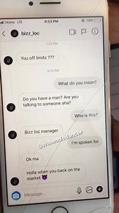 2.8K views · 12 reactions | Biz Loc Manager trying to steal mans gyal through Bizz Loc account! #freebizzloc | 6ixbuzz | Facebook