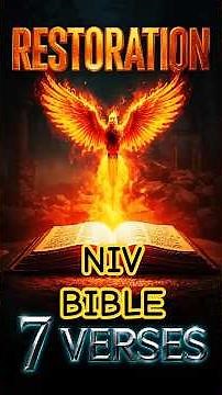 7 Bible Verses for RESTORATION and Renewal