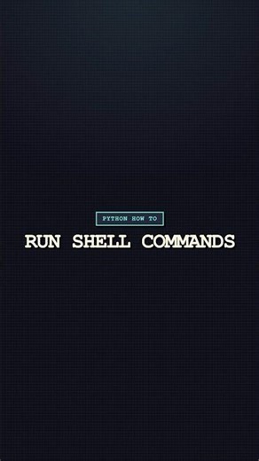 How To : Run Terminal Commands from Python Without Making a Mess