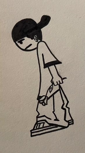 Inking a Simple Drawing: Step-by-Step Process