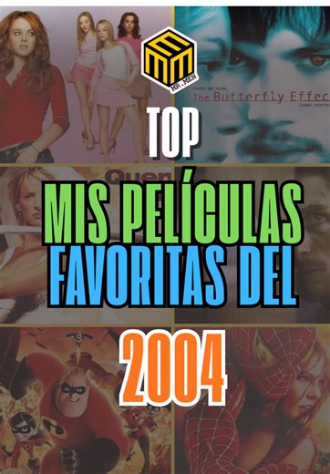 MIS PELÍCULAS FAVORITAS DEL 2004 (Y DÓNDE VERLAS) 🍿🎬❤️ #cinema #2004 #hbomax #netflix #movies