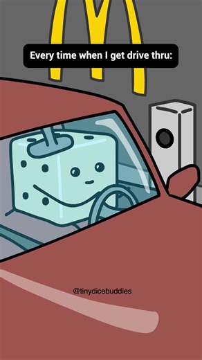 Every time when I get drive thru...