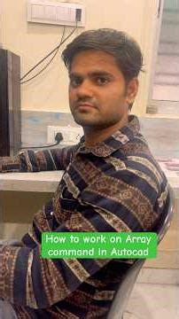 How to work array command in CAD easy steps #interiorcourse #tutorial #visualizer #visualizertool