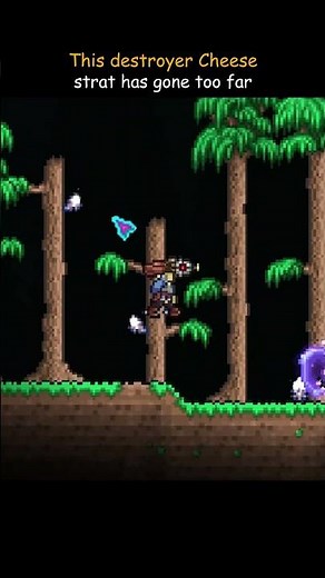 The Easiest Destroyer Cheese Win In Terraria