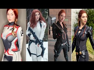 Black widow Cosplay compilation 🤩🤩