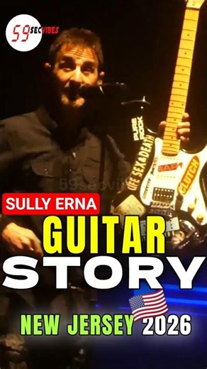 Godsmack & Sully Erna’s Guitar 🎸 Story! in New Jersey 🇺🇸 2026 #godsmack #guitar #metalmusic #shorts