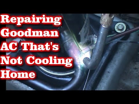 Fixing Goodman AC That's Not Cooling Home