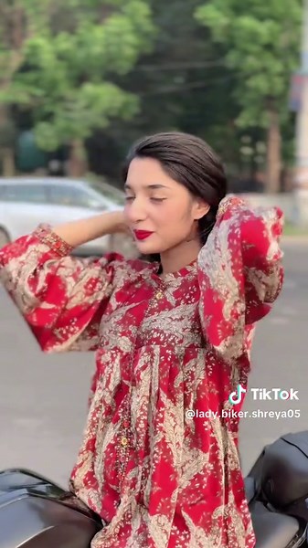 Lady Biker Shreya on TikTok