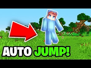 How To Turn ON/OFF AUTO-JUMP in Minecraft Java Edition!