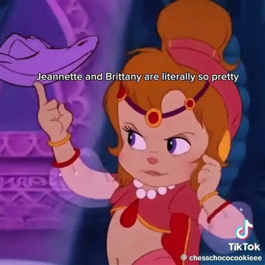Brittany And Jeanette edit 💜💗💜💗💜💗💜#chipettes #edits genie in a bottle