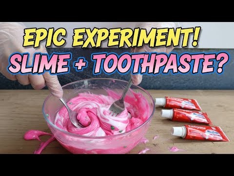 I Mixed Slime & Toothpaste! 😱 The EPIC FAIL You HAVE To See#slimeasmr #asmr
