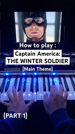 Captain America: The Winter Soldier [Main Theme] (Easy Piano) - How to Play