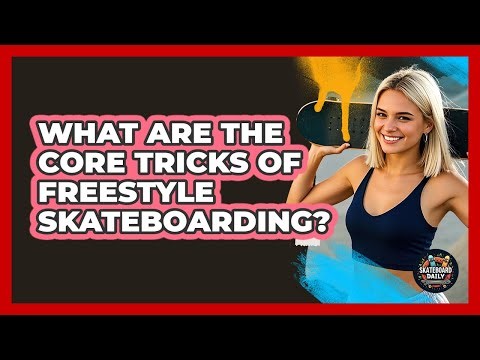 What Are The Core Tricks Of Freestyle Skateboarding?