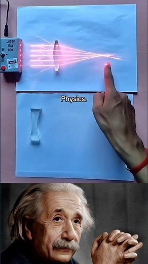 Converging Lens & Diverging Lens Made Easy | Physics Light Lesson #shorts #physics #sigma #ytshorts