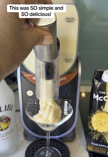 Refreshing Pina Colada Slushy Recipe with Ninja Machine