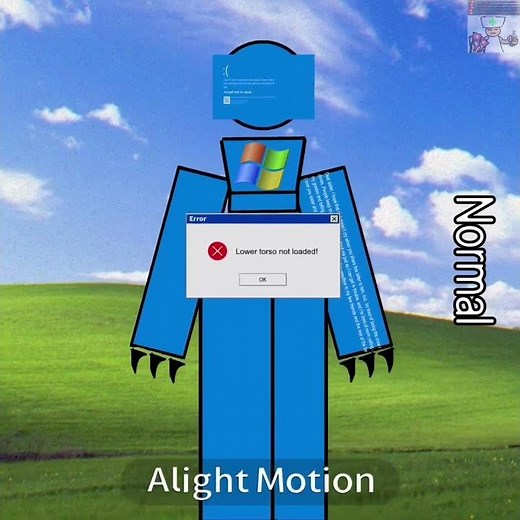 ⁠‪@Cool_Twinz‬ ty for the idea i needed one #alightmotion #bsod #oc #capcut #jobapplication #idk