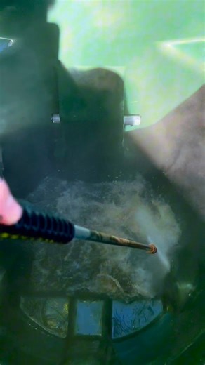 2.8K views |  Slow. Mo. Satisfaction.  Just pure wand work—precision blasting inside that bin till it’s ✨disinfected, sanitized, odor-free✨  Turn up the sound, sit back, relax and enjoy the clean. #BinBlasters #SatisfyingClean #PressureWashing #SlowMoClean #CleanTok #CantonOhio | Bin Blasters Canton | Facebook