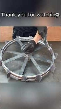 👉 Genius DIY Idea! Turn an Old Wheel Rim Into a Powerful Tool 😱🔥