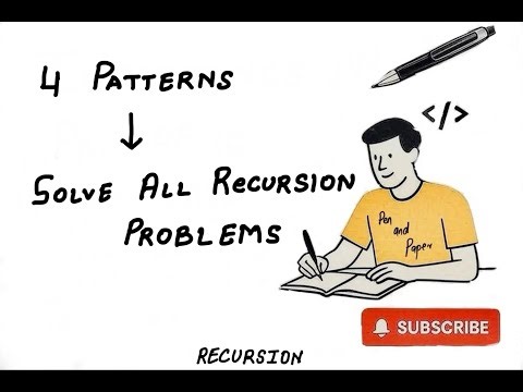 Recursion Problem Patterns | Solve Any Recursive Problem