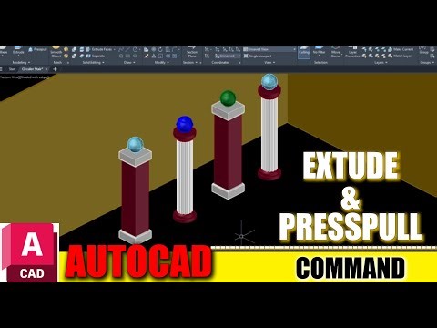 Extrude vs Presspull: Which is Better in AutoCAD? Bangla