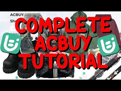 THE BEST ACBUY TUTORIAL (Finding items, Shipping lines, Declaration...)