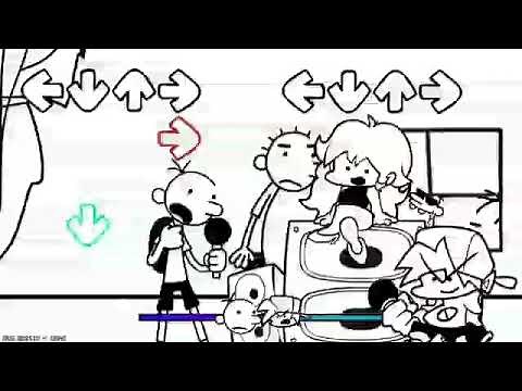 In a Wimpy day - Friday Night Funkin' VS Greg Heffley (1 hour)