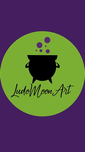 Ludovica 🌙 on Instagram: "🌙✨ From magic… to form. Line by line, like a whispered spell, the new LudoMoonArt logo comes to life ✨ A symbol created for fantasy lovers, dreamers, and creatives who believe that magic and art tell stories — glowing softly in the dark, just like the moon 🌙 💬 What does it make you feel when it appears? One word only 🌙 Follow @ludo_moon_art for magical illustrations & fantasy design ✉️ DM me if you’d love a custom magical logo mad