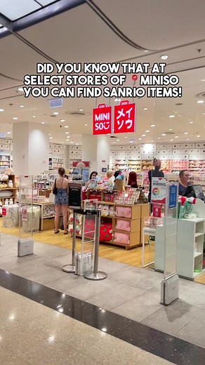 78K views · 742 reactions | Did you know currently MINISO Miniso Australia is stocking many Sanrio items! So cute! More content on my Tiktok with the same handle @adrianwidjy #sydneyeats #sydney #instareels #placesinsydney #placesinsydneythatyoumustvisit #sydneyfood #australia #sydneyfoodies #adrianeffect | adrianwidjy | Facebook