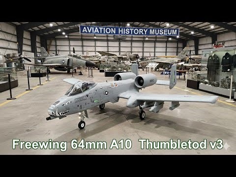 Freewing A-10 64mm v3 ( First Flight - Trimming )