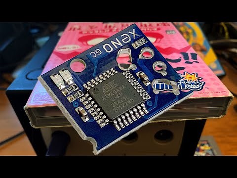 Gamecube Xeno Mod Chip and SD2SP2 Installation