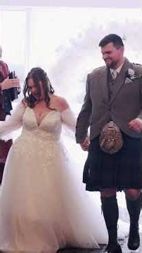 Claire And Alan's Epic Lochside Wedding with Fireworks #lochsidewedding #fireworks #lovestory