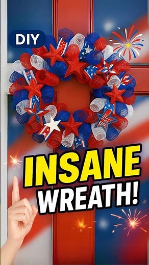 INSANE 4th of July Wreath Ideas 2025 | DIY Door Decor You’ll Love!