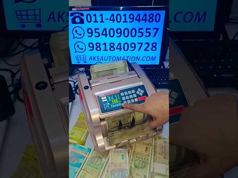 🙏 Welcome the New Era of Note Counting – Smart & Safe! 💰🤗 #shorts #mixnotecountingmachine #trending
