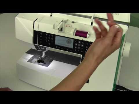 Husqvarna Viking Jade 35 3 Machine Set Up