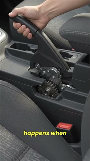 How Your Car’s Handbrake Actually Works! 🔥🚗 #automobile #mechanic #cartok