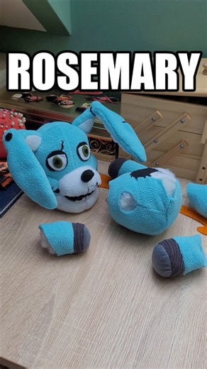 Making a Bon Plushie (The Walten Files) #waltenfiles #thewaltenfiles #fnaf #fnafplush #art #plush