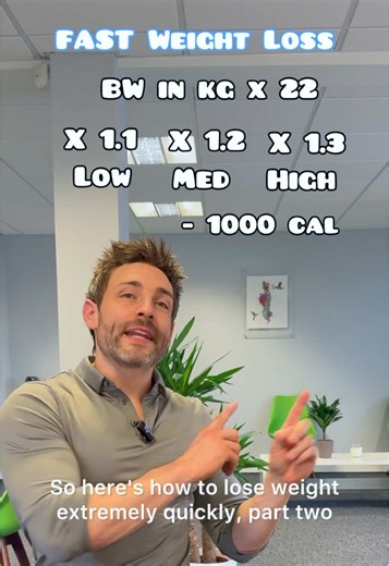 Here’s how to lose weight extremely quickly. Part 2! Please note - it’s important to work with a health professional to make sure you’re staying safe with your diet and training. Please contact me if you have any questions. Calorie app @Kalo