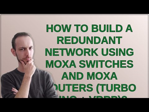 Networkengineering: How to build a redundant network using MOXA switches and MOXA routers (Turbo ...
