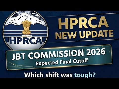 HP JBT Commission Answer Key 2026 Out! ✅ | Expected Cut-Off Kitna Jayega | Previous JBT Cut off
