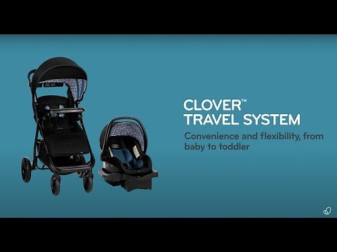 Clover Stroller Travel System with LiteMax Infant Car Seat