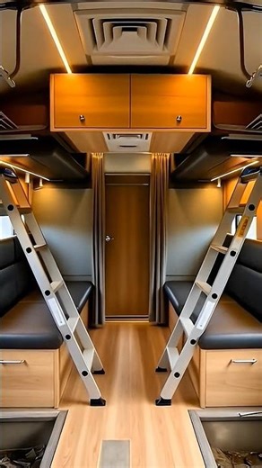 Old Train Coach Transformed Into Luxury Sleeper | AI Renovation