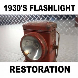 Amazing vintage flashlight restoration! 😲 | Kipkay