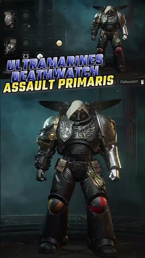 𝔻𝔼𝔸𝕋ℍ𝕎𝔸𝕋ℂℍ 𝕌𝕃𝕋ℝ𝔸𝕄𝔸ℝ𝕀ℕ𝔼 PRIMARIS SPACE MARINE 2 ASSAULT CLASS PAINTING ARMOURING CUSTOMIZATION #40K