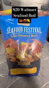 $20 Walmart Seafood Boil 🦀🦐🌽 #walmart #seafoodboil #seafood #buttersauce