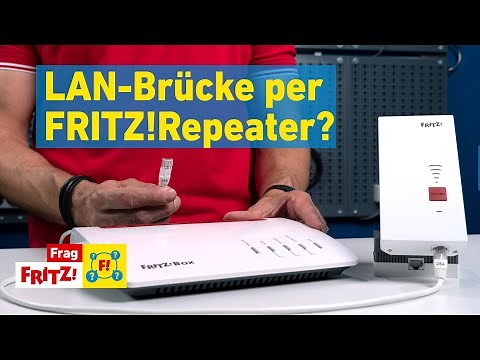 Connecting the FRITZ!Repeater to the FRITZ!Box via a LAN bridge | Ask FRITZ! 83