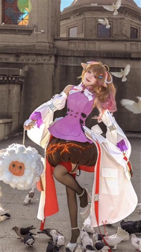 Cosplay Inspired Dress Making 😍2 | Viral Anime Outfit Tutorial #diy #fashion #shorts