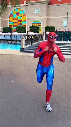 Spider-Man is rushing to the rescue 😱 #spiderman