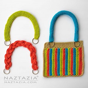 252K views · 21K reactions | Make your own handbag handles with this DIY tutorial. Quick and easy options for your tote bags, purses, market bags, and more! | Naztazia | Facebook