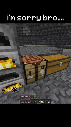 i'm so sorry bro #minecraft #minecraftshorts